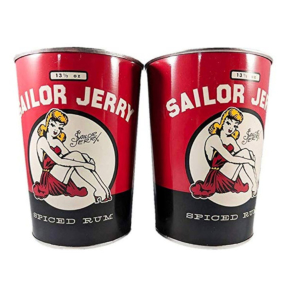 Sailor Jim Other - Sailor Jerry Aluminum Cups Sailor Girls Se…